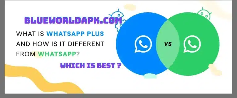 Blue WhatsApp Plus vs Official WhatsApp Latest Update 2024